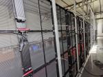 Shopping Mall Fashion Full Color P3.91-7.82 Transparent Led Screen Glass Curtain