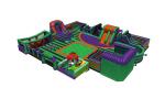 Customized Indoor Inflatable Amusement Park Double Stitching