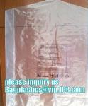 Clothing Packing 60cm width Dustproof Plastic Dry Cleaning Laundry Bag,Custom