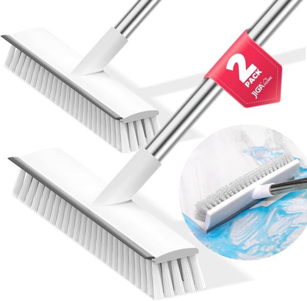Buy cheap Long Handle Grout Scrubber Brush ABS Material 2 In 1 Design from wholesalers