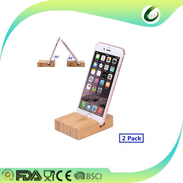 Buy cheap Bamboo stand cradle dock holder for kindle and all android smartphone iPhone 7 Plus from wholesalers