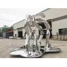 Buy cheap Modern Outside Garden Ornaments Art Stainless Steel Sculpture For Street Decoration from wholesalers