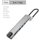 Buy cheap ROHS MacBook Pro RJ45 Adapter PD Charging 8 Port USB3.0 HUB from wholesalers