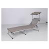 Buy cheap Customized Beach Foldable Sun Lounger With Aluminum Tube Material from wholesalers
