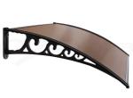 No Welding Polycarbonate Sheet Canopy Rain Shelter 2.7mm Board Thickness
