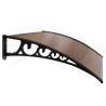 Buy cheap No Welding Polycarbonate Sheet Canopy Rain Shelter 2.7mm Board Thickness from wholesalers