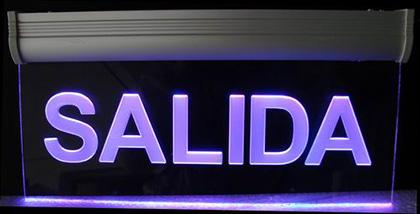 Buy cheap Advertising Led Illuminated Edgelit Crystal Sign from wholesalers