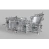 Buy cheap 500L Fuel Plastic Tank Mold , Full Framework Heavy Clamps Rotomolding Molds from wholesalers