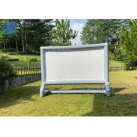 Buy cheap Sealed Outdoor Backyard Inflatable Projection Movie Screen Inflatable Film product