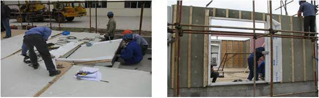 3 Bedroom Light Gauge Steel House / Fast Constructed Prefab Smart Homes