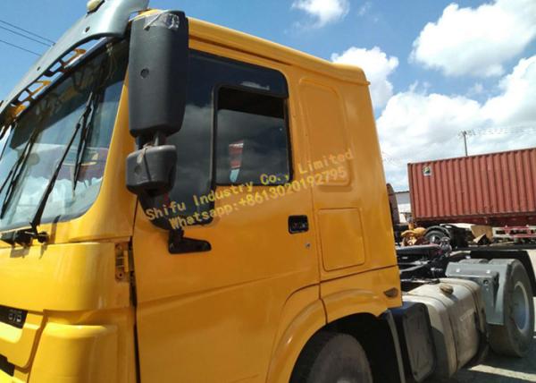 Buy cheap HOWO Used Tractor Trailer Trucks Manual Transmission Type One Year Warranty from wholesalers