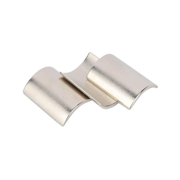 Quality NiCuNi Coated Sintered Rare Earth Magnets Arc Segment Customized for sale
