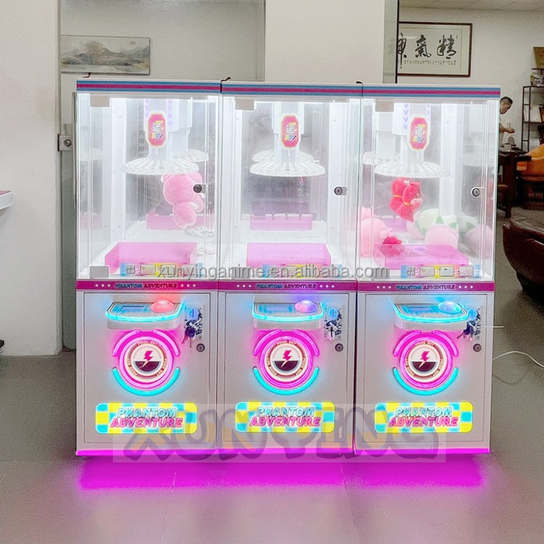 Automatic Prize Redemption Machine Card Clip Arcade Game Gacha Toy Vending Machine