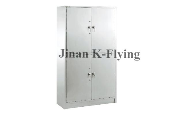 Buy cheap Lockabe Hospital Stainless Steel Medical Cabinet Four Doors from wholesalers