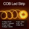 Buy cheap Hotel House COB LED Strip Light CE RoHs IP20 Ra90 8mm Width 12V 24V Golden Yellow from wholesalers