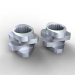 0.02Mm Tolerances Kneading Blcok 316L W6Mo5Cr4V2 Extruder Screw Parts