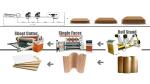 1400/1600/1800/2200 Single Facer Line 2PLY Corrugated Cardboard Production