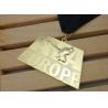 Buy cheap Die Cast 3D Sports Medals , Zinc Alloy Martial Arts Medals With Antique Plating from wholesalers