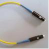 Buy cheap Yellow cable SM Duplex Fiber Optic Patch SC / UPC Connector PVC Cable from wholesalers