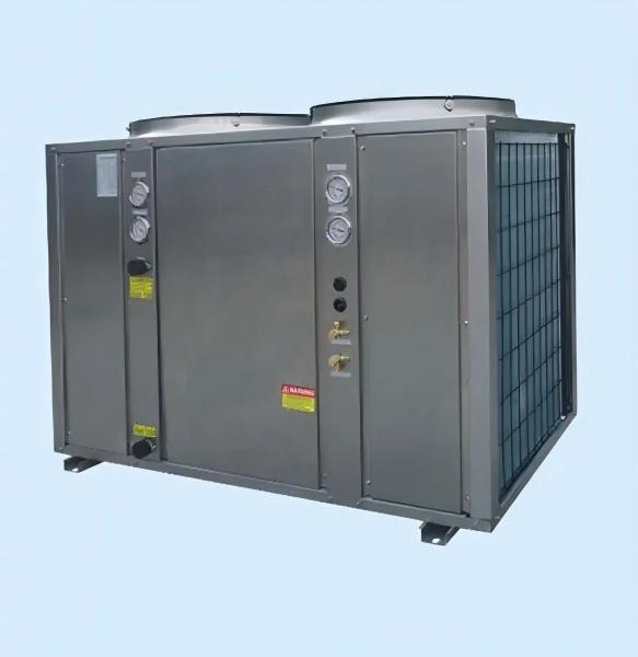 Stainless Steel Sheet 34KW 380V 50Hz Commerical Air Source Heat Pump Swimming