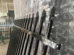 Customized Black Zinc Steel Metal Garrison Fence Panels Maintenance Free