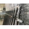 Buy cheap Customized Black Zinc Steel Metal Garrison Fence Panels Maintenance Free from wholesalers