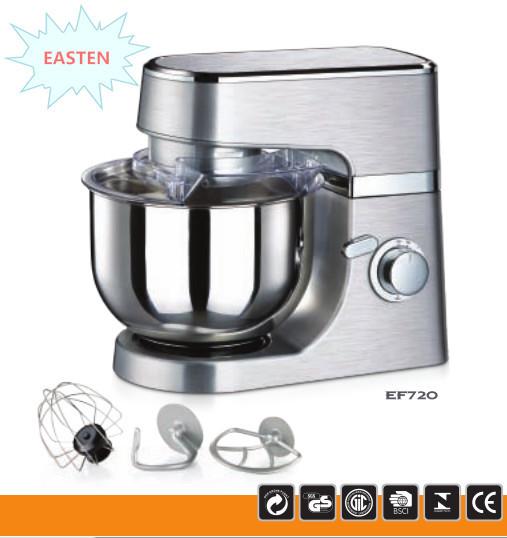 Buy cheap Easten 1200W Bakery Dough Stand Mixer EF720/ Diecasting Food Stand Mixer/ 4.5 Litres Kitchen Mixer from wholesalers