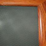Anti Flies Black Aluminum Insect Screen Stainless steel material Anti Dust