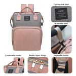 Fashion Mommy Bag Baby diaper bag with mattress for easy outing Waterproof