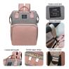 Buy cheap Fashion Mommy Bag Baby diaper bag with mattress for easy outing Waterproof fabric baby bottle insulation layer from wholesalers