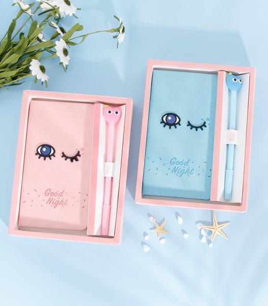 Buy cheap Business Office Gift Cartoon Creative End Stationery Set with Imitation Leather Cover from wholesalers