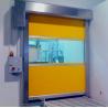 Buy cheap High Frequency Motor System High Speed PVC Stainless Steel Industrial Roll Up Door from wholesalers