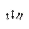 Buy cheap Punk Round Bar Lip Ring Stud Piercing Labret Piercing Tragus Cartilage Stainless Steel from wholesalers