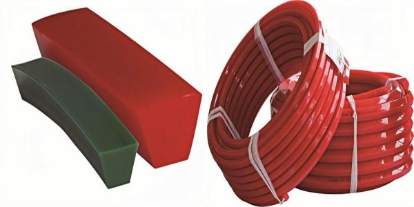 Buy cheap Abrasion Resistant Polyurethane V Belt Industrial PU Conveyor Belt Custom Color from wholesalers