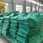Customized Sizes Green Tarpaulin Canvas Super Waterproof Cloth 50gsm-300gsm PE