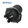 Buy cheap Black Dome Type Fiber Optic Splice Closure Vertical from wholesalers