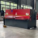 QC11K-4*3200 4mm Thickness E21 Controller Swing Beam Hydraulic Metal Sheet