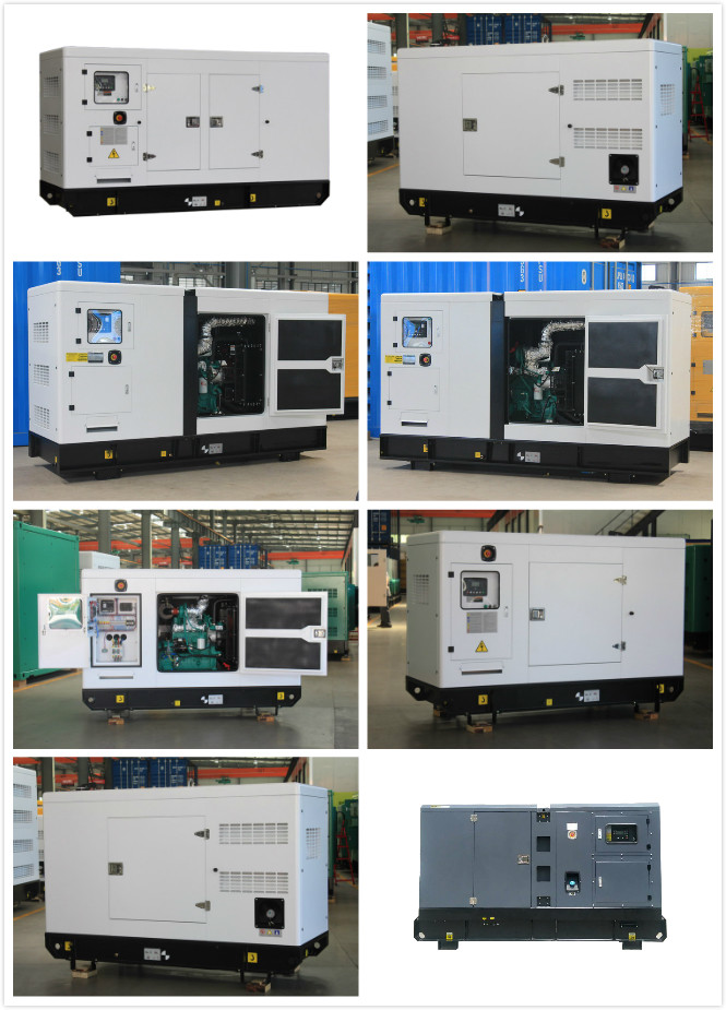 40kva 50kva Diesel Silent Emergency Generator Set Denyo 1 Phase For Home