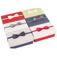 Buy cheap Cosmetic / Perfume Corrugated Paper Box Handmade With Bow Decoration product