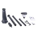Aluminum Landscape Fast Charging Solar Lights 100lm 3000k 6000k For Courtyard