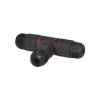 Buy cheap IP67 LED Waterproof Connector 3 Ways 2 Pins Water Resistant Cable Connector from wholesalers