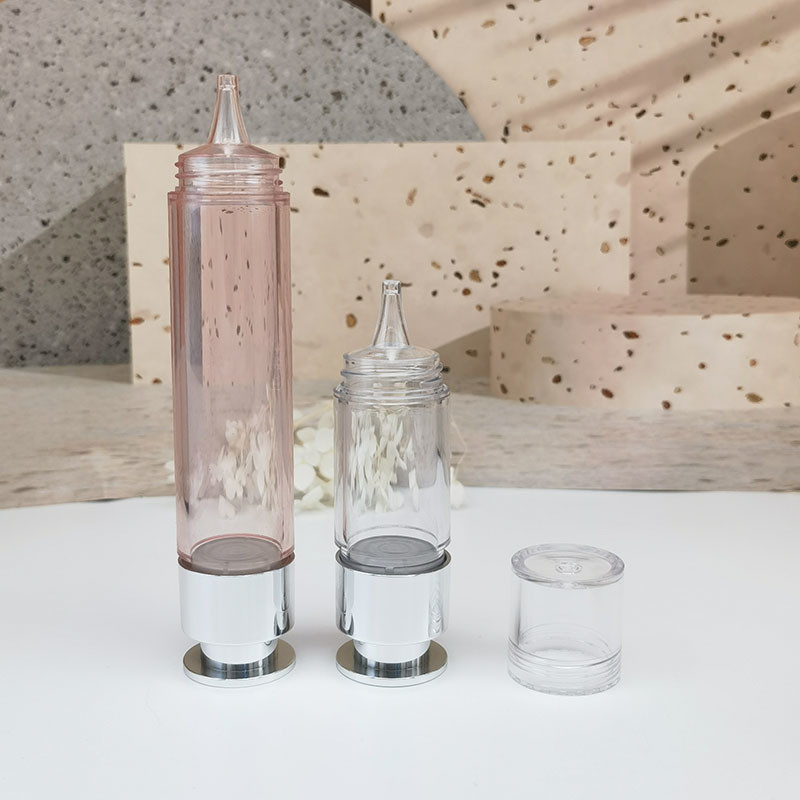 15ml 30ml PETG Airless Pump Needle Bottle Liquid Foundation Essence Bottle