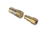 Buy cheap 1'' Steel Flat Faced Hydraulic Quick Connect Couplers from wholesalers