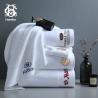 Buy cheap 300TC Satin White King Size Hotel Duvet Quilt Cover Flat Sheet Set with Solid Pattern from wholesalers