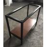 Buy cheap 304# stainless steel Bathroom vanity with wood shelf /bathroom cabinet /HOTEL VANITY V-011 from wholesalers