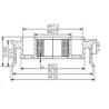Buy cheap 10S15C 130mm 7PK ACCORD 2.4 AC Compressor Clutch Bearing 30*50*22 Siting 18.5 from wholesalers