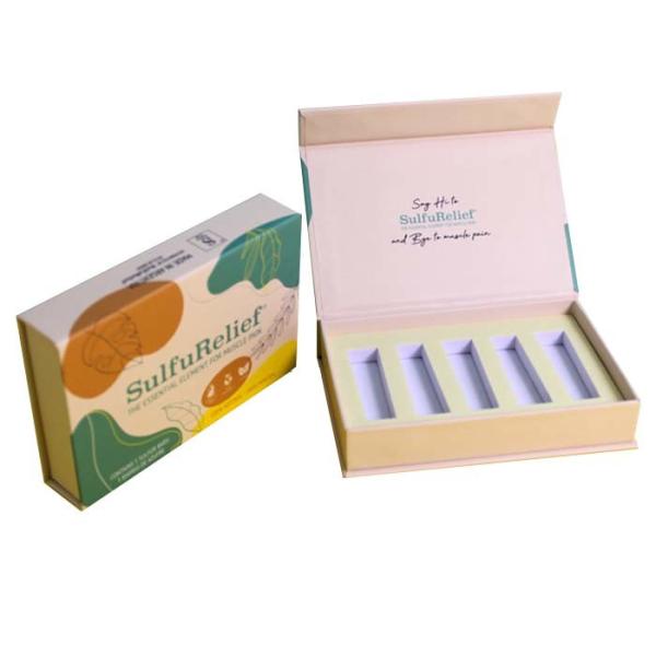 Buy cheap Recyclable Cosmetic Magnetic Lipstick Box Rigid Cardboard Packaging from wholesalers