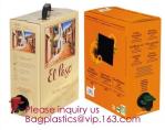 3L ,5L ,10L ,20 L Wine Dispenser Packaging Bag milk Spout bib Bag In Box
