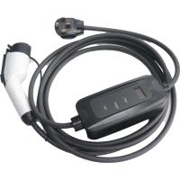 Buy cheap SAE J1772 mode2 charger 3.5kw single phase fixed current portable ev charger for product