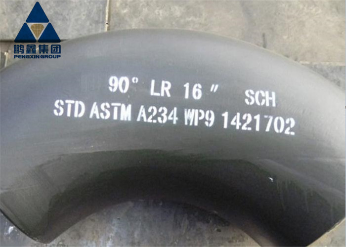 PIPE ELBOW 90° LR 16“ SCH STD astm a234 wp9